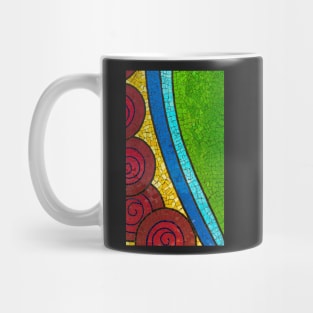 Colourful mosaic Mug